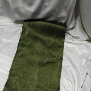 Mehendi Green Shimmer Tissue Silk