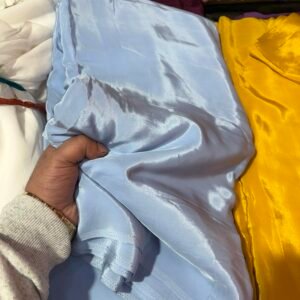 Grey Natural Crepe Silk “44”