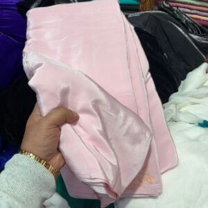 Baby Pink Natural Crepe Silk "44"