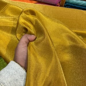 Mustard Shimmer Tissue Silk "44"