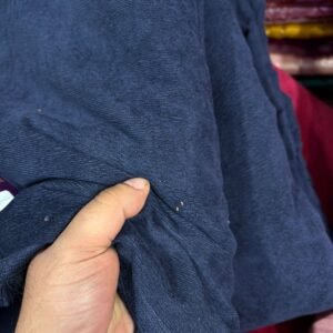 Navy Blue Corduroy Velvet "56"