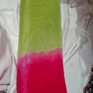 Pink+Parrot Double Shade Natural Crepe Silk