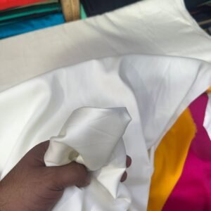 Cream Shade Glace Cotton “44”