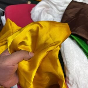 Perfect Satin Silk  Yellow Mustard “44”