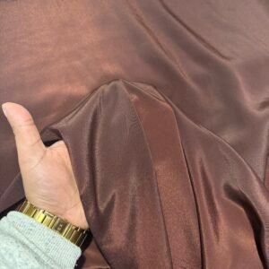 Coffee Brown German Crepe Silk “44”
