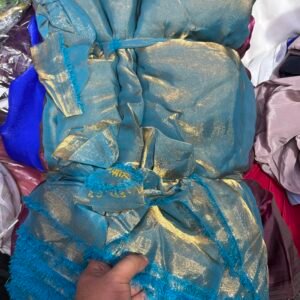 Pastel Blue Shade Fendy Silk “44”