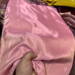 Lite Pink Shimmer Tissue Silk