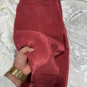 English Dark Rust Natural Crepe “44”