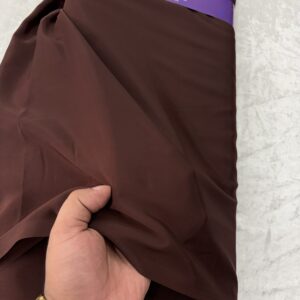 Brown German Crepe Silk