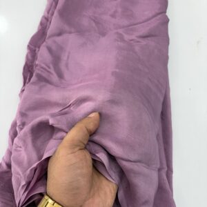 Dark Onion Shade Natural Crepe Silk