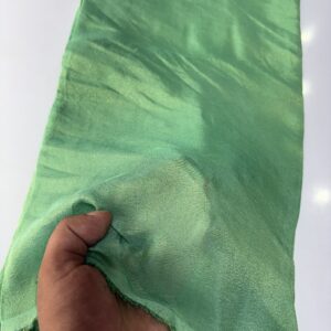 Green Shimmer Tissue Silk
