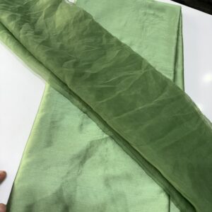 Pure Satin With Organza Silk Dupatta