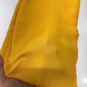 Yellow Chinnon Silk