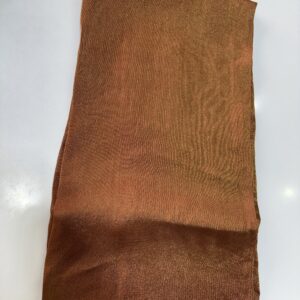 Antique Brown Shimmer Tissue Silk