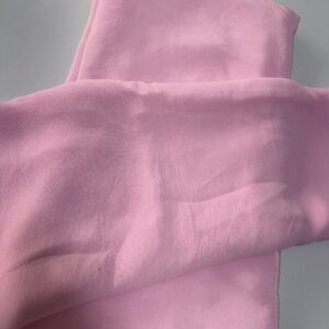 Baby Pink Crepe With Chinnon Dupatta