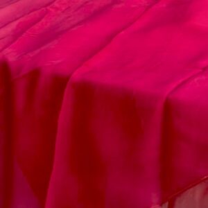 Magenta Rani Shade Pure Organza Fabric