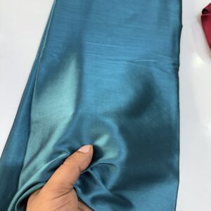 Aqua Teal Blue Pure Perfect Satin