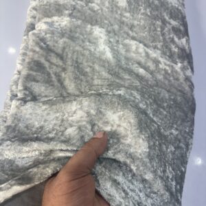 Lite Steel Grey Pure Velvet Silk