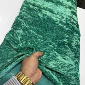 Green Pure Velvet Silk